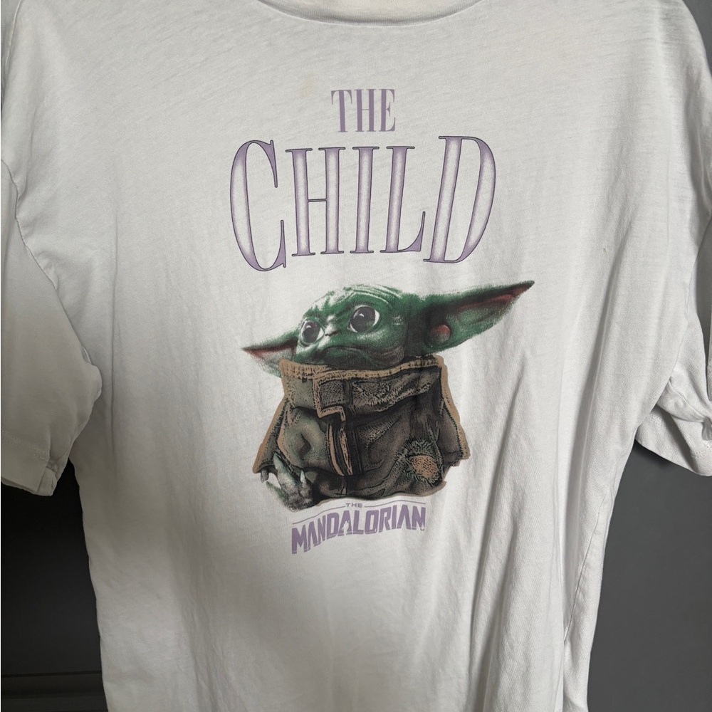 Divided White Mandalorian Tee